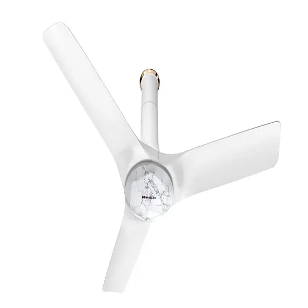 Havells Stealth Prime The most silent fan 1200mm BLDC motor and Remote Controlled Ceiling Fan Marble Pearl White