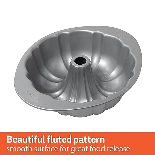 Meyer Bakemaster Non Stick Fluted Mold 47342 25cm Grey