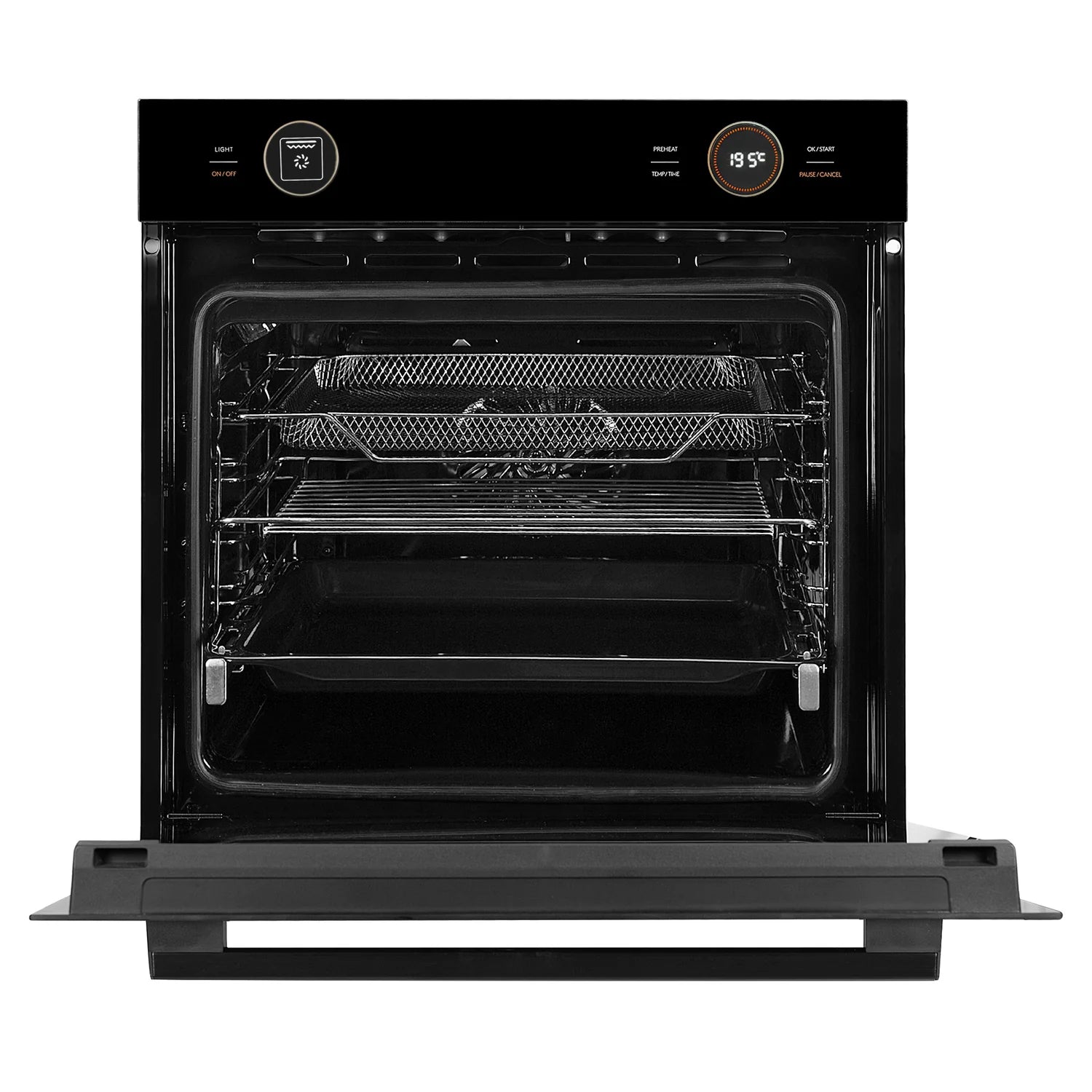 Faber FBIO 81L 10F DIGI BK Built-in Oven 81L: Sleek and Spacious