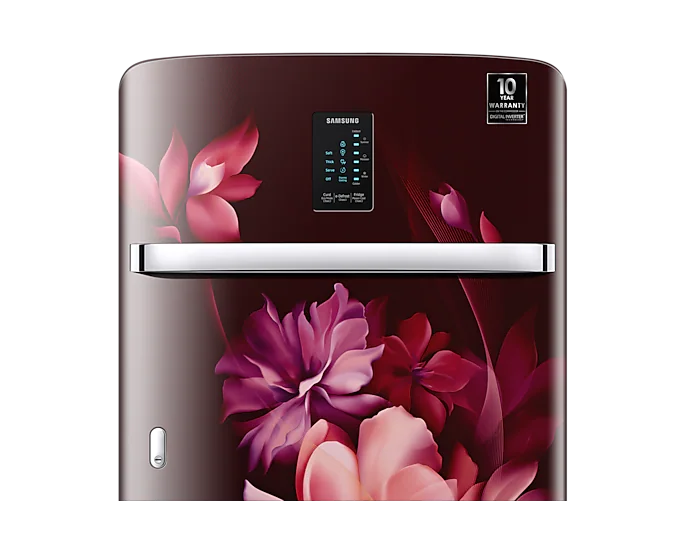 Samsung 209L 3 Star Inverter Direct-Cool Single Door Digi-Touch Curd Maestro Refrigerator RR23C2K33RZ/HL