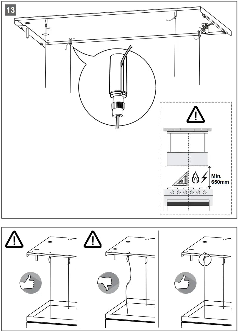 Blaupunkt 5SL92500 4-Level Fan Power (220-240V) with 3 Power Levels + 1 Intensive Level and 4,000K Temperature