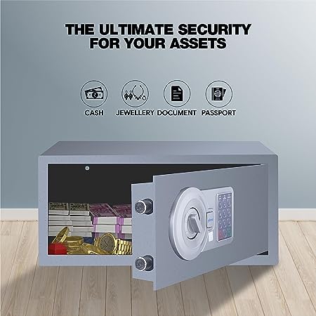 ozone agate laptop grey safe with advanced pin tchnology